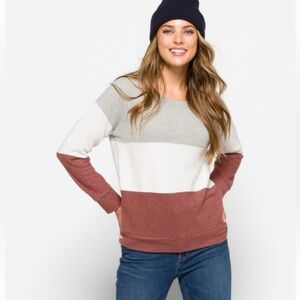 NINE BRITTON Dalia Brushed Knit Top